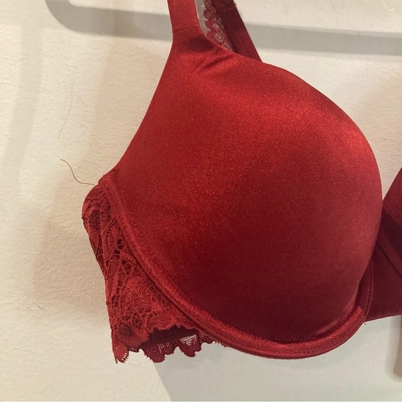 LA SENZA Sz 36C So Free Balconnet Lightly Padded Underwire Lace Straps Bra NEW - Picture 4 of 11